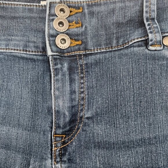 Torrid Size 20T High Rise Denim Jeggings - Picture 2 of 10